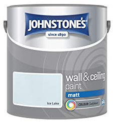 Johnstone's 389433 Wall & Ceiling Matt, Ice Lake, 2.5 Litre