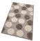 Tappeto Bagno Camera Antiscivolo Shaggy Moderno Scendi Doccia Assorbente MOD.iOS 65X180 Tortora