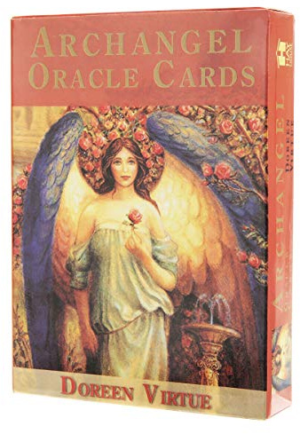 SpiritShack 45 cartas de arcángel, cartas de tarot de ángel, Oracle Earth, Magic Fate Adivinación