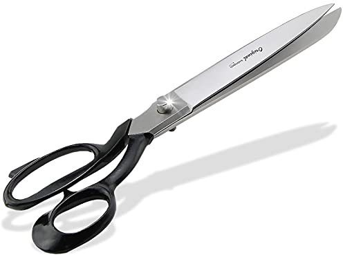 Stoffschere aus Solingen Schneiderschere mit Scharfem und Präzisem Schnitt – Made in Germany – Textilschere aus Hochwertigem Rostfreiem Edelstahl für Stoffe, Jeans, Textilien und Leder (12 Zoll)