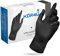 kör4u Nitrilhandschuhe, schwarz, XL, 100 Stück, puderfrei, latexfrei, extra stark, Einweghandschuhe, Einmalhandschuhe, Lebensmittelhandschuhe