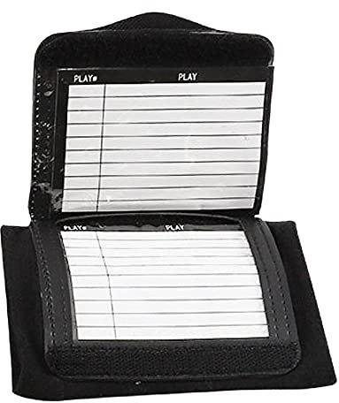 F Fityle Armband Playbook, Lehrtafel Armband Bracer Armband Playbook, für Baseball Rugby Football Hockey, S-Doppelblatt