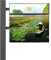 banjado® Standbriefkasten Anthrazit mit Namensschild Fluss in Hanoi & Zeitungsfach/Briefkasten mit Standfuß in Anthrazit/Postkasten A4 Einwurf inkl. Montagematerial & 2 Schlüsseln