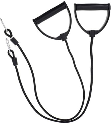 Warmhm 1 Paar Stepper Widerstandsbänder, Fitness-zugseil, Fitness Band Matten Fitnessgeräte Stepper-widerstandsband Gummiband Trainingsgürtel für Heim Gewichtheben Krafttraining Muskelaufbau
