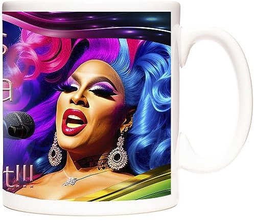 Drag Queen Gift Mug. Life is Such A Drag & I Love It. Ceramic Gift Mug for Queens, Drag Queens and Divas. Drag Race Mug