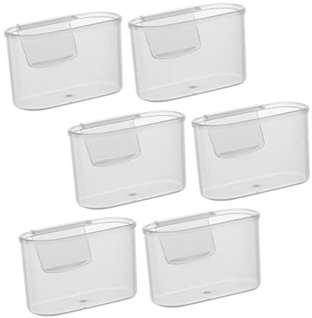 Kühlschrank Clipbox 6 Stück-pack aus PP mit Trennfach für Seitentür