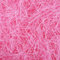 LKQBBSZ Lot d'herbe raphia de Pâques recyclable pour remplissage de panier de Pâques, œufs créatifs, remplissage de cadeaux, rose