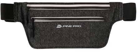 Alpine PRO Donne Bauchtasche, Gürteltasche, Sportliche Hüfttasche, Outdoor Bag, Wandern Rucksack, Wasserabweisende Reißverschlüsse, Verstellbarer Riemen, Leichtes Material