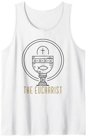 La communion catholique calice eucharistie Débardeur
