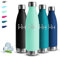 Gourde- 500ml- Gourde Isotherme, Sans BPA, Gourde Inox, 24h Froid & 12h Chaud, Gourde Metal, Anti Fuite, Gourde Reutilisable, Double Vide, Facile à Transporter, Bouteille d'eau pour Bureau, Camping