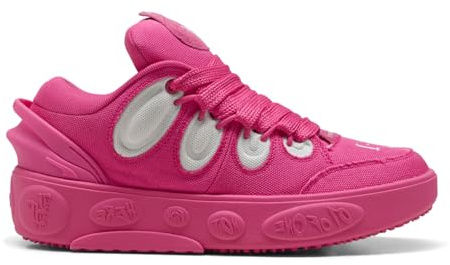 PUMA Mens La Francé Pink Carpet Lace Up Sneakers Shoes Casual - Pink, Glowing Pink/Glacial Gray, 9.5 UK