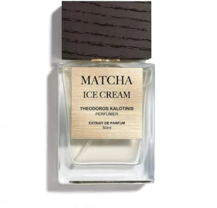 Matcha Ice Cream - Extrait de Parfum - 50 ml - Theodoros Kalotinis - Süßer und Langhaltender Duft mit Noten von Spritzige Limettenschale, Matcha-Tee, Eiscreme-Akkord, Vanillecreme