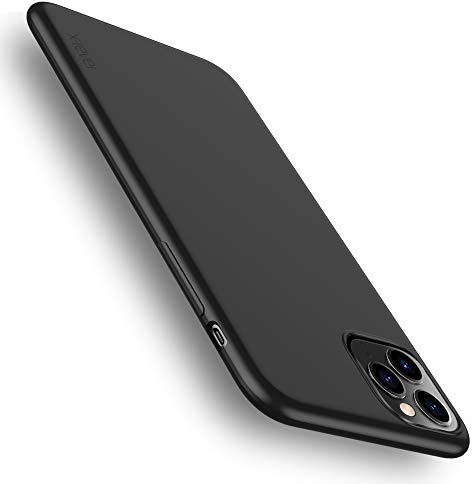 X-level for iPhone 11 Pro Case, Thin Soft Bumper, Black | Matte Lightweight Anti-Scratch Flexible Gel Protective Phone Cover