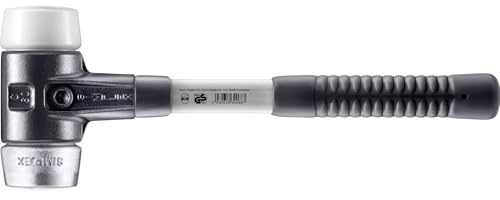 SIMPLEX-Schonhammer, Superplastik/Weichmetall; mit verstärktem Tempergussgehäuse und Fiberglasstiel | D=60 mm | 3779.060