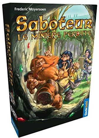 Giochi Uniti- Saboteur: LE MINIERE PERDUTE Linie Spiel, Mehrfarbig, 1