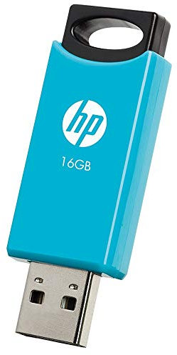 HP v212w USB 2.0 Flash Drive - Blue - 16GB