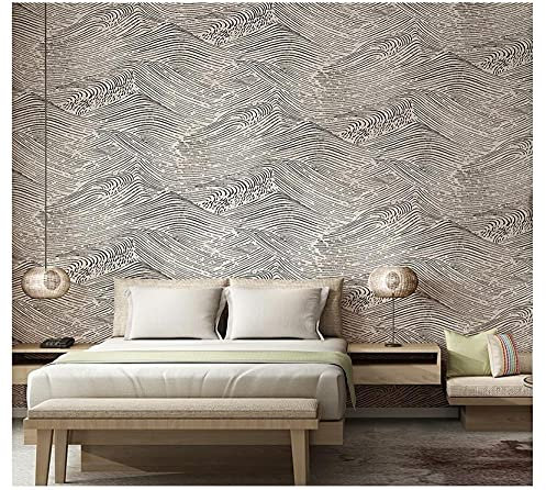 ZZDXL Papier Peint Style Japonais Papier Peint Intissé 3D Papier Peint Chambre Enfant Moderne,Classique,Opulent Décoration Murale Pour Chambre À Coucher, Salon Ou Cuisine 10, X 0,53M