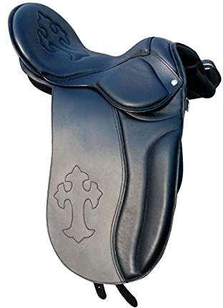 EU English Saddle Selle de dressage en cuir de qualité