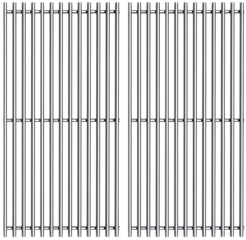 Cmanzhi S6G550 (2er-Pack) 48,8 cm Edelstahl-Grillroste für Weber Summit E-440, S-440, E-450, S-450, E-460, S-460, E-470, S-470 und Charmglow 720-0304