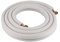 DaMohony 13 pies Mini Split Line Set 1/4 1/2 OD y 3/8 PE aislados cobre aluminio tubo aire acondicionado piezas para HVAC refrigeración y calefacción equipos