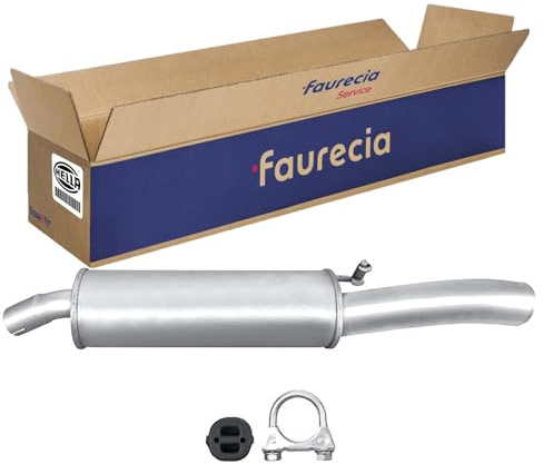 HELLA 8LD 366 030-771 Endschalldämpfer - Easy2Fit Kit - hinten - einteilig | Kompatibel mit: OPEL CORSA A CC