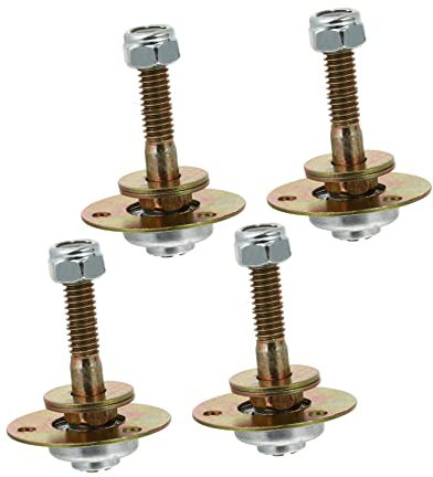 SOLUSTRE 4 Stück Schaukelstuhllager Schaukelstuhl Schrauben Lager Für Schaukelstuhl Schaukelgleiter Zubehör Für Gaming-Stuhl Bürostuhl- Bolzen Schraubenzubehör Stutzen Möbel Hardware Eisen