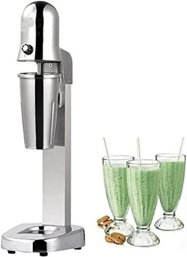 Shaker elettrico per frappè - Miscelatore per frappè in acciaio inossidabile per bevande cremose - Mescola perfettamente le bevande con facilità