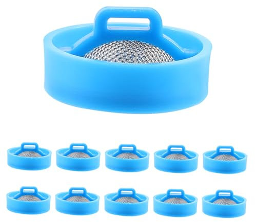 UPKOCH 10 Pezzi Filtro Della Valvola Di Ingresso Dell'acqua Della Lavatrice Completamente Automatico Schermo Della Rondella Di Ricambio Suite Maglia Acciaio Inossidabile