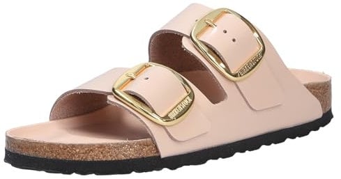 Birkenstock Sandali Donna Beige rosa Arizona big buckle