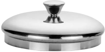 ABOOFAN Stainless Steel Tea Cup Lid Replacement Lid for Tea Kettle Metal Teapot Lid Whistling Tea Kettle Lid for Universal Cup Lid 10 cm
