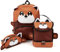 Zappi Co Unisex Kinder Zappi Backpack Gepäck: Kindergepäck, Red Panda, Children's (3er Pack)