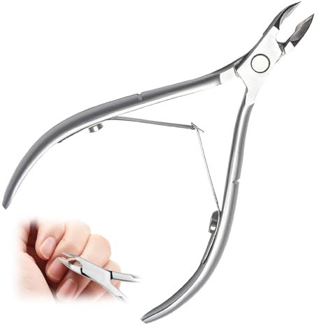 Pince Coupe Ongles, pince à ongles professionnel, Coupe Cuticule Ongle, Outil De Manucure Et Pédicure En Acier Inoxydable, Lame Tranchante Pour Couper Précisément Les Cuticules Et Peau Morte
