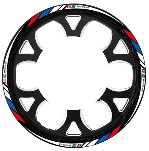 Calcomanías para llantas Adhesivo Para Rueda De Motocicleta, Calcomanía Para Llanta, Cinta De Rayas Para Buje, Accesorios De 19'' Y 17'' Para BMW R 1200 GS R 1250 GS F 650 GS G 310 GS F 750 GS Pegatin