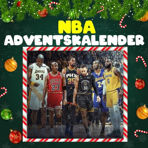 NBA Adventskalender: Täglich faszinierende NBA-Fakten und spektakuläre Bilder – Dein Countdown bis Weihnachten!