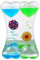 Temporizador sensorial líquido, Color Flotante Lava Temporizador Líquido en Forma de corazón Líquido Motor de Burbujas Temporizador Alivio de la Juguete sensorial líquido para niños Adultos