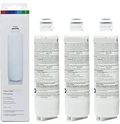 VPWMEWFP Refrigerator Water Purifier Filter Replacement ,Compatible For Bosch, BORPLFTR55, RA450022,REPLFLTR55UltraClarity Pro Water Filter Cartridge(3pcs)