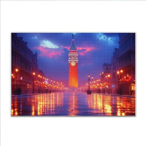5000 Piece Jigsaw Puzzles for Adults Big Ben Landscape Jigsaw Puzzles for Adults 5000 Pieces, 2025 JigsawPuzzles Difficult Impossible Family Challenge, Men Women Elders Seniors Educational Games Y-6