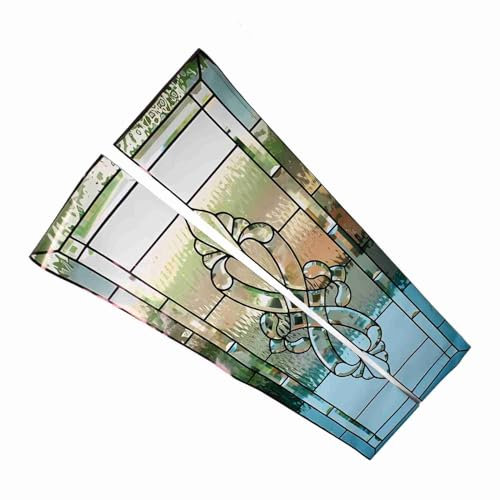 2pcs Glastür Aufkleber Selbstkleber Wandaufkleber für die Heimdekoration