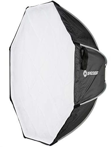 BRESSER TRIODO Super Quick Octagon SOFTBOX 90 cm Noir