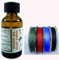 generico Vernice Colla Riparazione canne da Pesca per Anelli Filo Legature Kit (Filo Celeste)