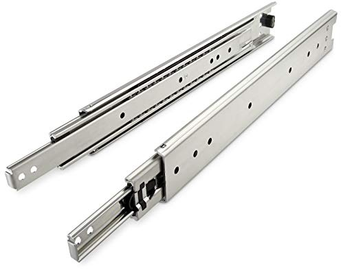 SOTECH 1 Paar Vollauszüge KV1-70-H51-L650-NF Länge 650 mm | Schubladenschiene belastbar bis 70 Kg
