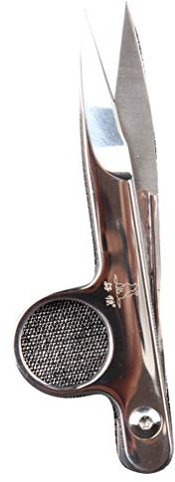 EXCEART Nähschere Garn Fadenschneider Mini Kleine Schnipsel Zange Edelstahl V-Förmige Fadenschere für Kreuzstichstickerei