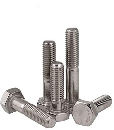 M12 Gewindebolzen 304 Edelstahl Sechskantschraube Grobgewinde Sechskantschraube (2 Stück) – M12 x 130 mm