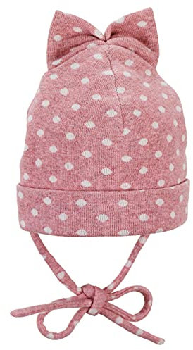 Sterntaler Beanie Punkte Berretto, Rosa, 47 cm Bimba