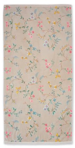 Pip Duschtuch Les Fleurs Farbe Khaki Größe 70x140cm