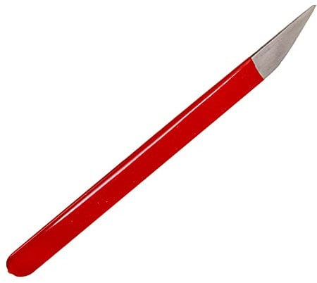 Langlauf Schuhbedarf Hochwertiges Schuhmachermesser aus Edelstahl, vorgeschliffen und mit isoliertem Griff - Perfekt für präzise Schuhreparaturen und -herstellungen - Ledermesser - Schustermesser