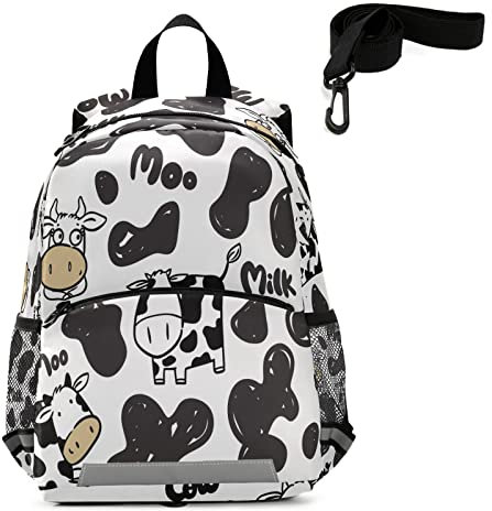 Kinder-Rucksack mit Leine, für Kindergarten, Kindergarten, Schultasche, Vorschule, Kindergarten, Baby-Reisetasche, Muster 10, 10.2x12.9x5.9in, Daypack Rucksäcke