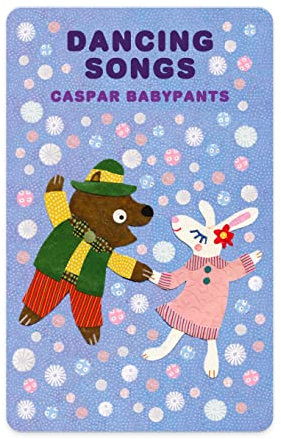 Yoto - Dancing Songs Caspar Babypants Anglais, Album Audio à écouter sur conteuse et boîte à Histoires pour Enfant Yoto Player et Yoto Mini, Musique Enfants 3 10 Ans