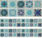 Hwtcjx 50 Piezas Cenefa Adhesiva Cocina 15 x 15 cm, Vinilos Baño Azulejos, Adhesivos para Azulejos, Autoadhesivo, Impermeable, láminas Decorativas para Azulejos de Baño y Cocina (Azul)