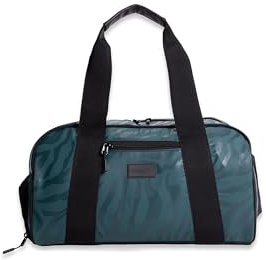 Vooray Burner Gym Sporttasche – 23L Fitness Tasche aus 20 Recycelten Plastikflaschen, 39 cm, mit Schuhfach, Wasserabweisend, Ideal für Sport & Reisen (Waldgrün)